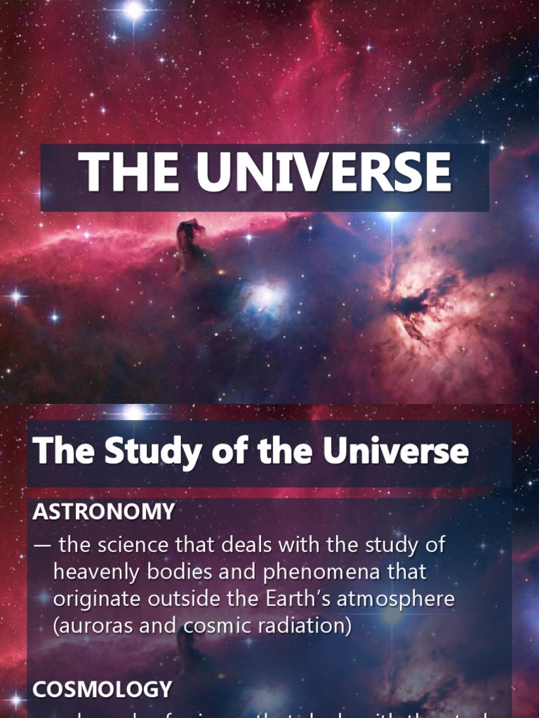 Theories On The Origin Of The Universe Pdf