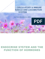 Hormone, Circulation, Immunity, Muscle & Locomotion System