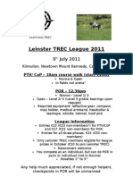 Leinster TREC League 09.07