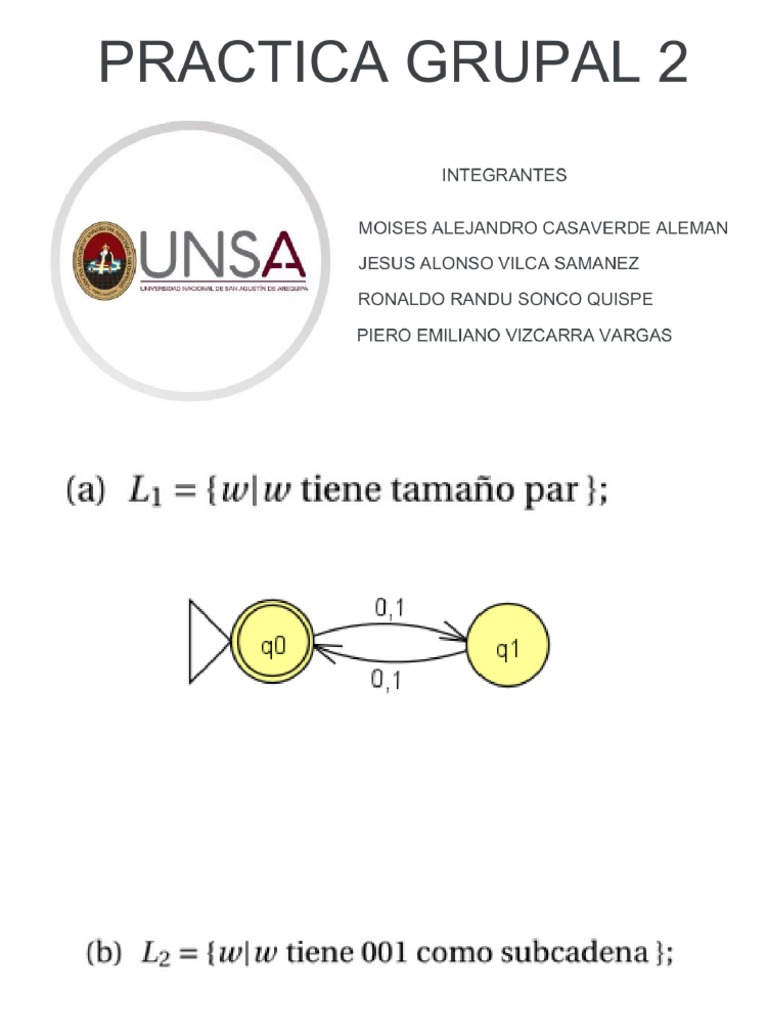 Practica Grupal 2 TC | PDF