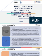 Tema 1 - Parte II Abordaje Integral A Personas Expuestas A Metales Pesados y Otras Sustancias