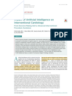 Impact of Arti Ficial Intelligence On Interventional Cardiology