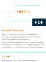 Q1 - Melc 4