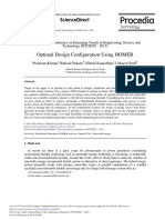 Optimal Design Configuration Using Homer: Sciencedirect