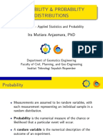 Probability & Probability Distributions: Ira Mutiara Anjasmara, PHD