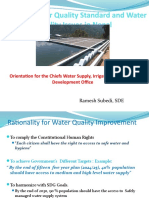 NDWQS and Water Quality Issues in Nepal_Sindhuli