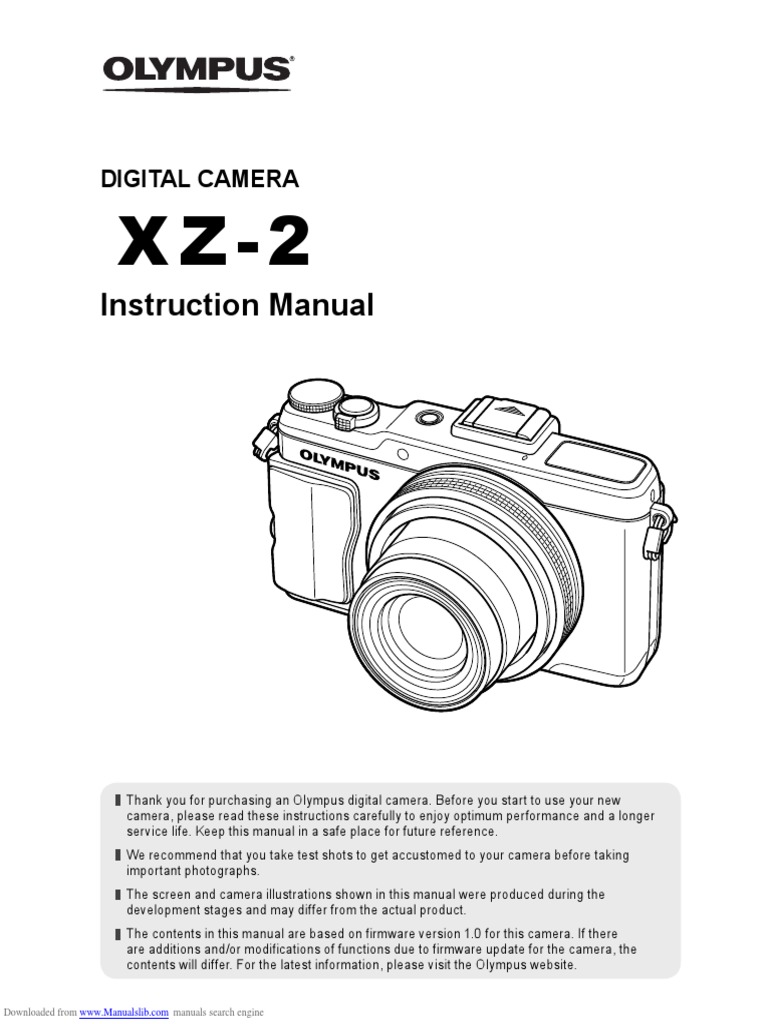 Instruction Manual: Digital Camera | PDF | Shutter Speed | Exposure ...