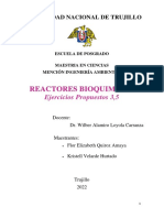 REACTORES BIOQUIMICOS-Ejercicios Propuestos 3,5 Final