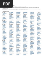 The Official 365 Day Reading Plan For The Bible in A Year | PDF | Bible ...