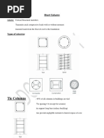 Tie Columns: Short Column