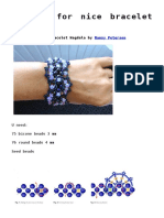 Pattern For Nice Bracelet Magdala by