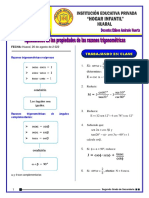 3 Trigonometría 2° - Aplicaciones de Las Propiedades de Las Razones Trigonométricas