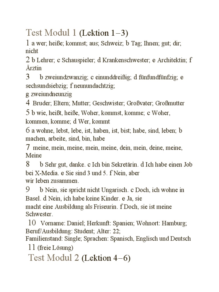 Test Modul 1 | PDF
