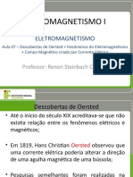 Eletromagnetismo I - Aula 07 - Descobertas de Oersted + Fenômenos Do Eletromagnetismo + Campo Magnético Criado Por Corrente Elétrica