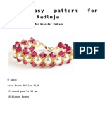 Free Easy Pattern For Bracelet Radleja