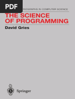 Science of Programming