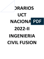 Horario Civil 2022-2