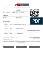 MINSA - Carnet Vacunación Document