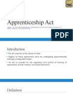 Class 3 - Apprenticeship Act