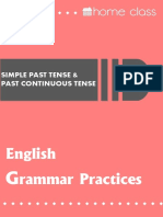 English Rammar Practices English Rammar Practices: Simple Past Tense & Past Continuous Tense