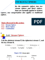 Stream and Block Ciphers