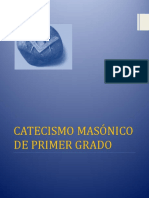 Catecismo Masón de 1er Grado - REAA