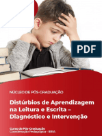 Distúrbios de Aprendizagem Na Leitura e Escrita - Diagnóstico e Intervenção Corrigida