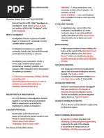 CDI 1 Fundamentals of Criminal Investigation.