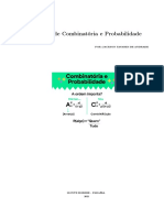 Combinatória e Probabilidade: Resumo sobre técnicas de contagem e probabilidade