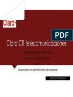 Claro CR Telecomunicaciones MERCADEO