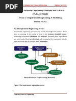 Course: Software Engineering Principles and Practices (Code: 20CS44P) Week-6: Requirement Engineering & Modelling Session No. 02 6.2.1