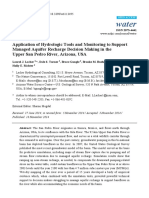 Application - of - Hydrologic - Tools - and - Monitoring To Support Managed Aquifer Recharge Decission