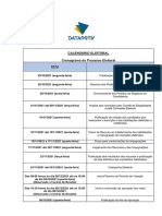 Anexo II - Cronograma Eleitoral 2021