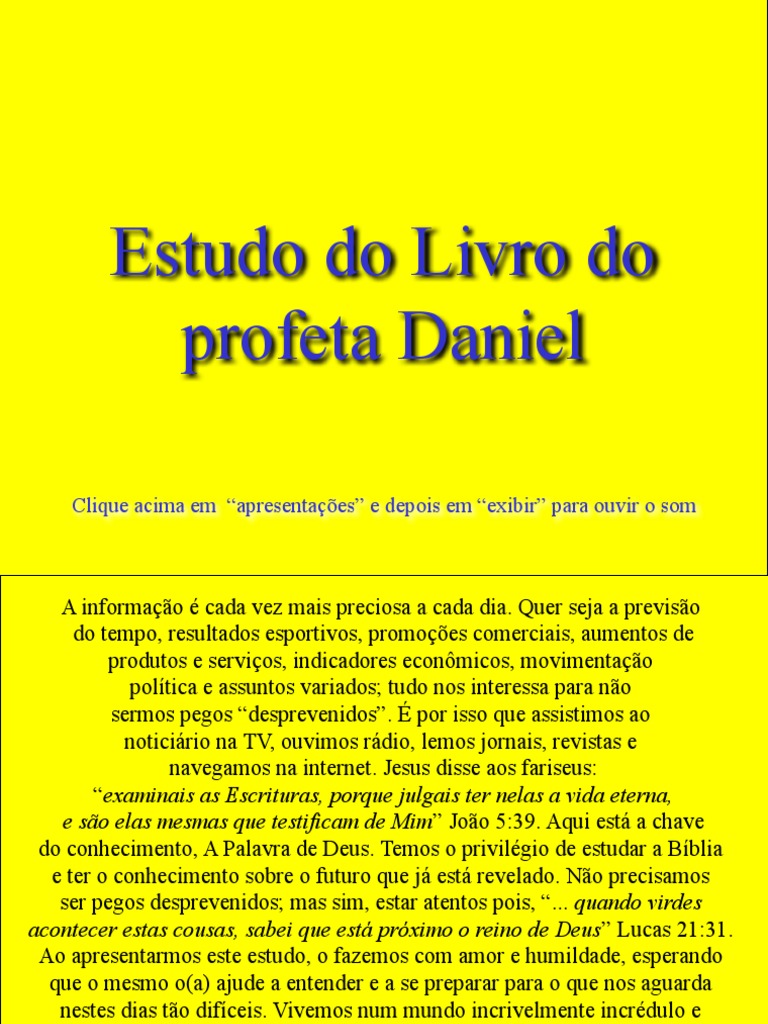 Daniel (biblical figure) intelligence overview