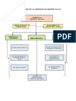 Organigrama de Gerencia Madrid Salud