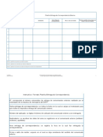 Formato Control Planilla Entrega Correspondencia Ext Gestion Documental