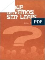 Ao Que Devemos Ser Leais - William Macdonald