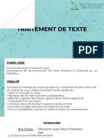 2-Traitement de Texte - BDT2020