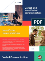 Verbal and Non-Verbal Communication