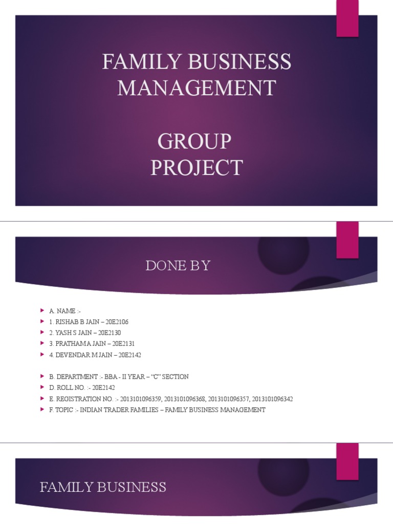Indian Family Business Management Insights | PDF | Leadership | Business