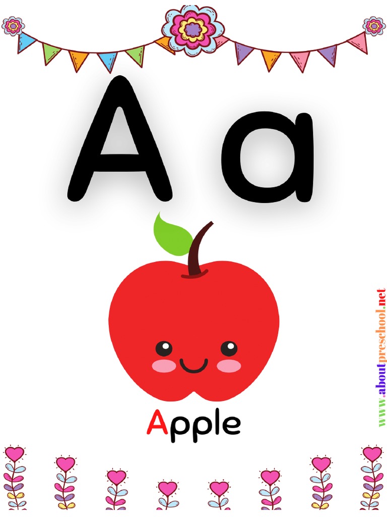 Free Alphabet Flash Cards A E | PDF