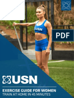 Usn Home Workout Guide Women