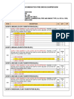 Proposed Fire/Combination Fire Smoke Damper Bom: Item Description IU QTY Gosp-6 Abqaiq (34.5Kv Substation BLDG.)