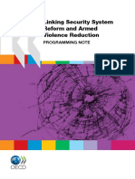 SSR Conflict and Fragility Linking Security System Reform and Armed Violence Reduction