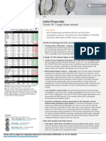 India Financials: Covid-19: Tough Times Ahead