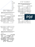 Crossword Puzzle "Numerals 10-100"