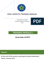 Viral Hepatitis Training Manual: Federal Ministry of Health National Hepatitis Control Program 2017