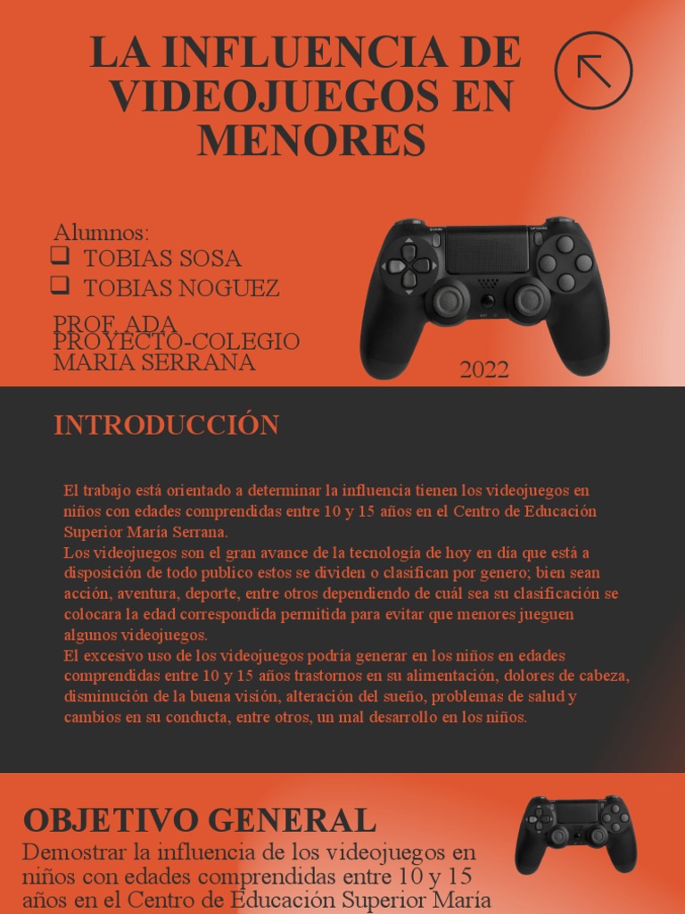 Influencia de Videojuegos en Menores | PDF | Videojuegos | Comportamiento