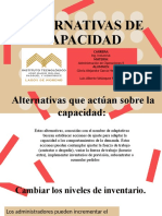 Alternativas de Capacidad.