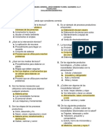 EVALUACIÓN DIAGÓSTICA TECNOLOGÍA Contestado